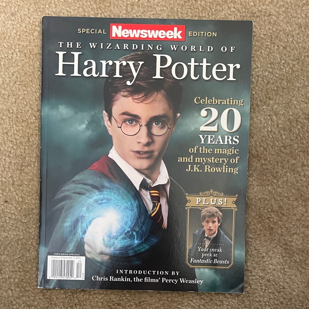 Newsweek Special Edition Harry Potter Magazine 2016